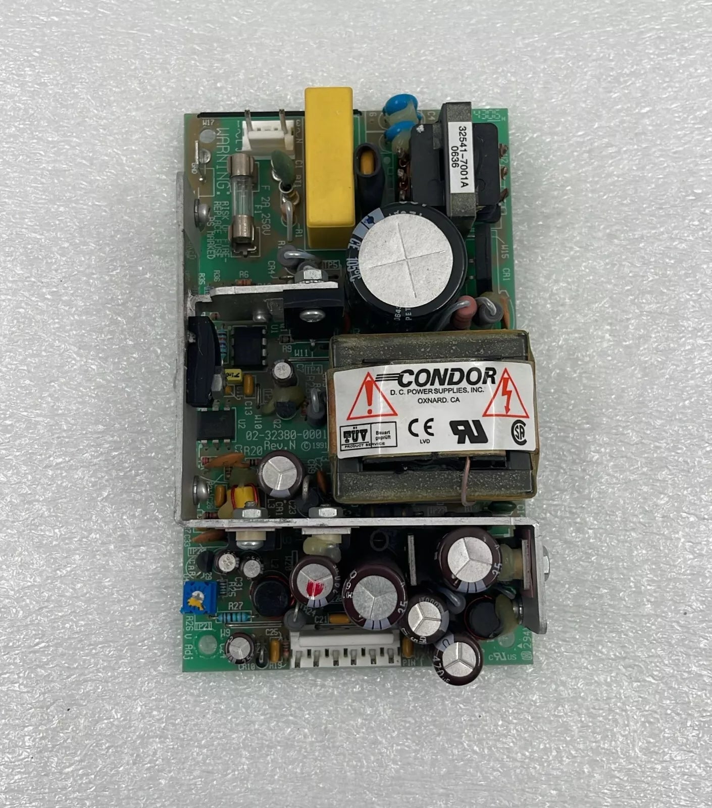 CONDOR GPM40A POWER SUPPLY 02-32380-0001 120-240V 1.3A 60Hz