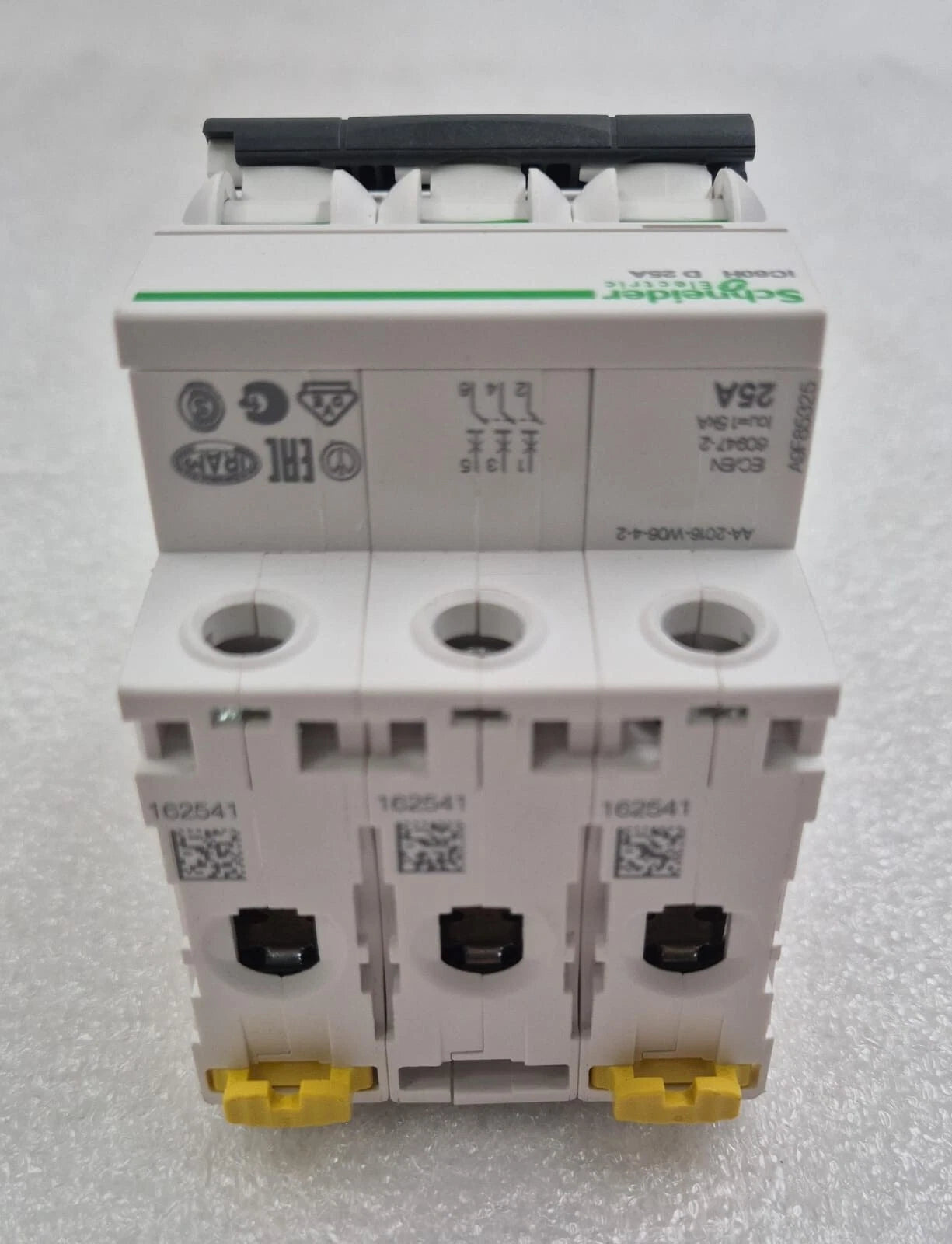 Schneider IC60H D25A D 25A  D25 400V 3-Pole Circuit Breaker Merlin Gerin