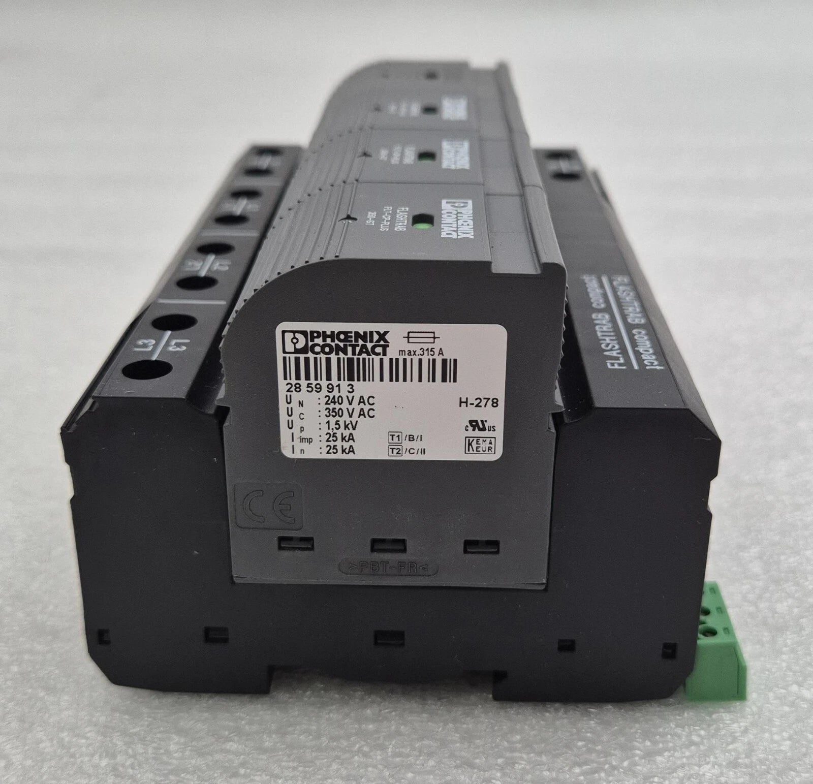 Phoenix Contact surge protector part number label