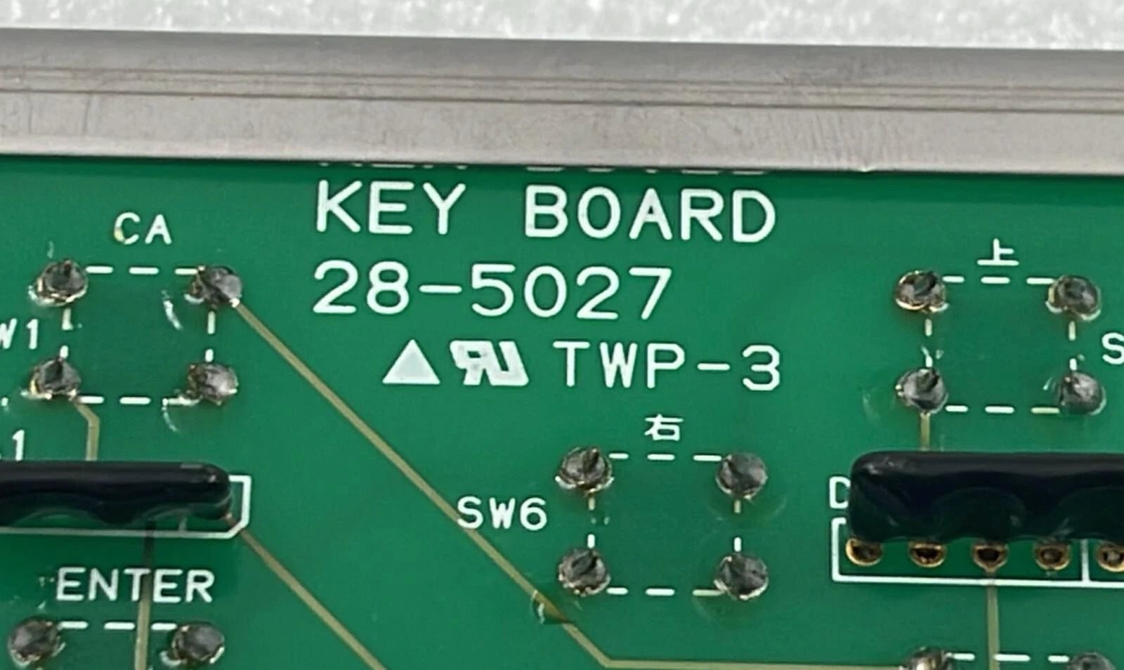 SHODEX RI-101 Key Board 28-5027