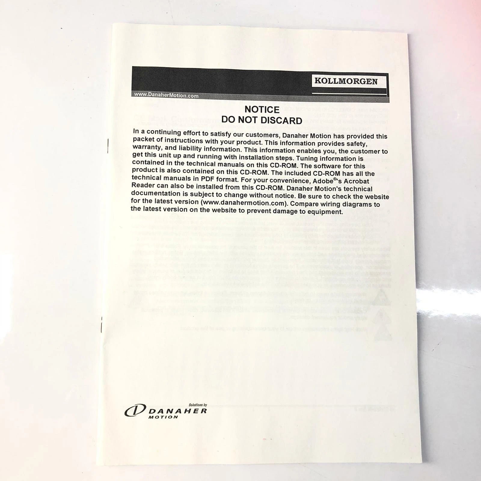 NEW - Servo star SC KOLLMORGEN SC1R06260 PRD-SC30000z-41 Servo Drive Rev R