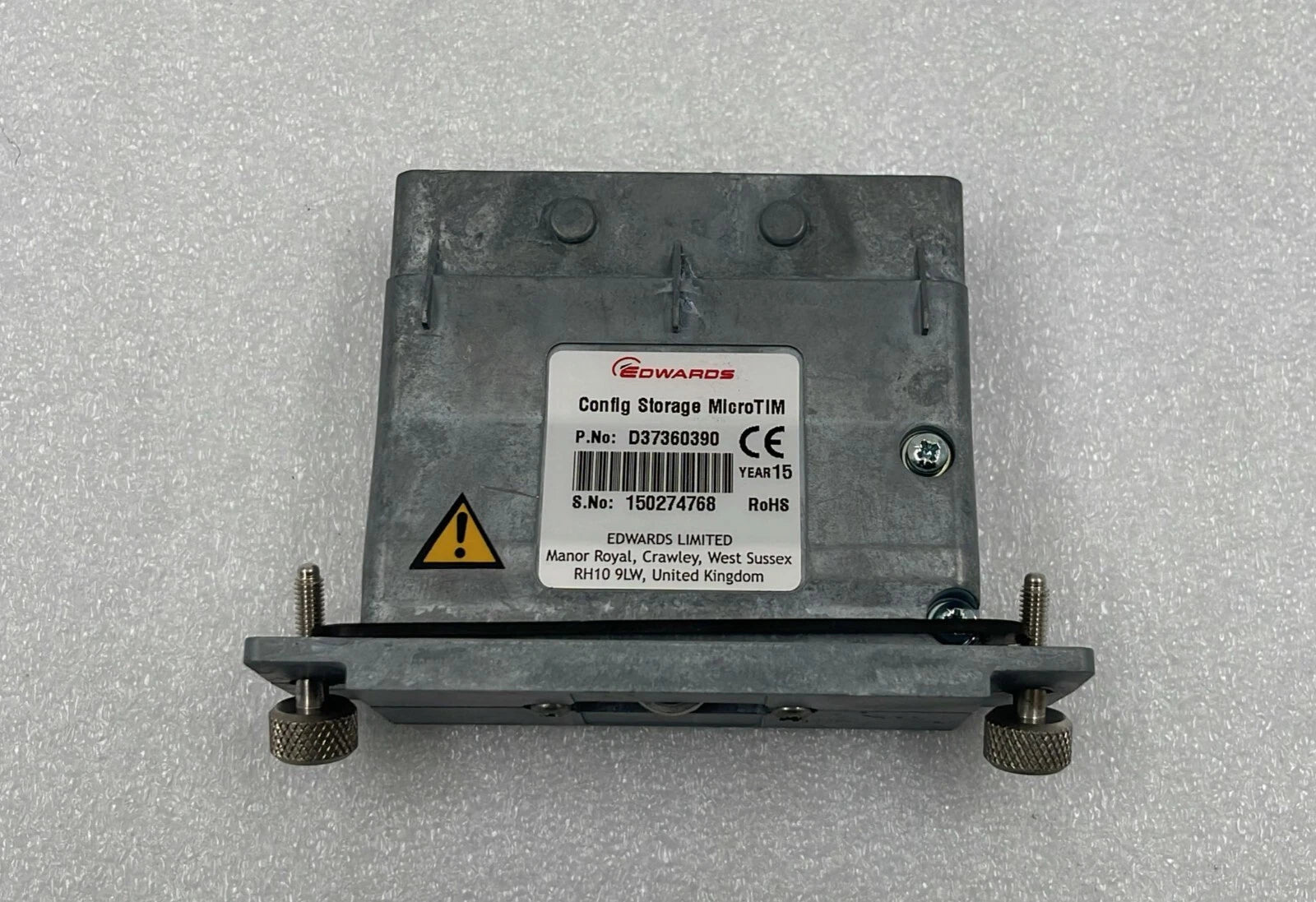 EDWARDS Config Storage MicroTIM D37360390