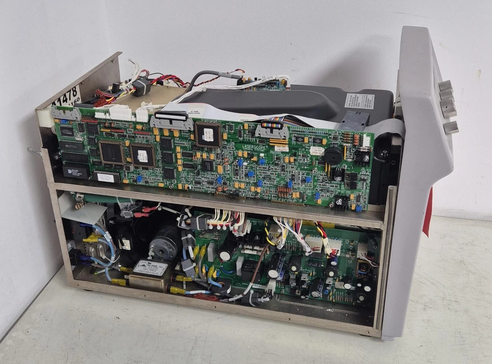 LaserScope main PCB close-up