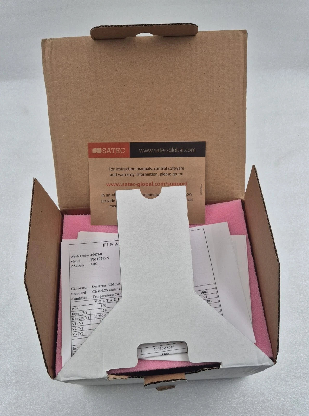 *NEW* SATEC PM172E PM172E-N Advanced Power Analyzer Power Meter Panel