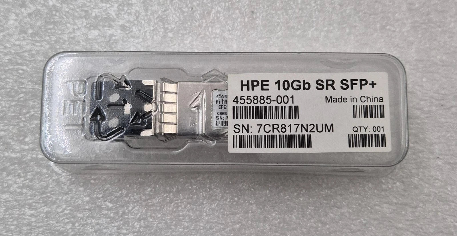 [LOT 27 PCS] NEW - HPE 10Gb SR SFP+ Transceiver Module 455885-001 / 456096-001