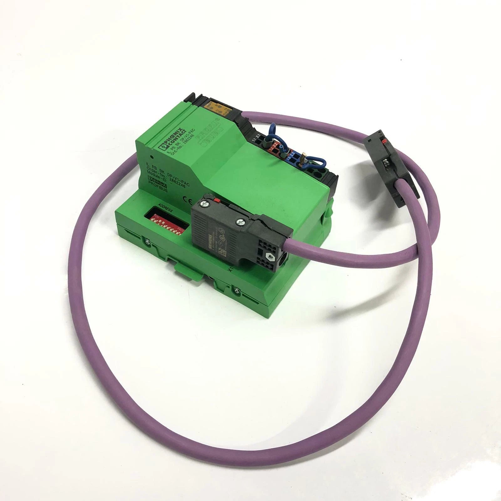 Phoenix Contact IL PB BK DP/V1-PAC Bus Coupler + Siemens Profibus Connector