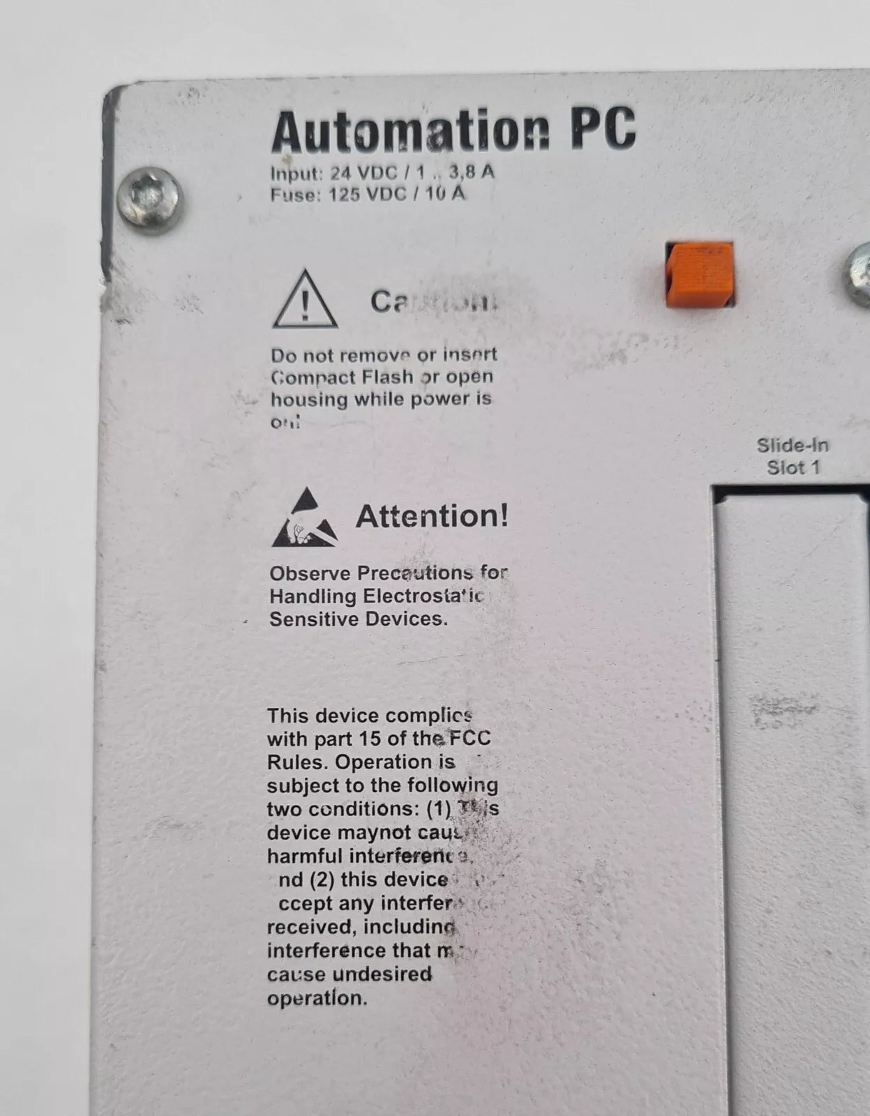 B&R Automation PC 5PC600.SX02-01 5P62 424410.002-02 Industrial Computer **AS-IS