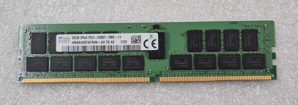 [LOT 8 PCS] SK Hynix 32GB 2Rx4 PC4-2400T-RB2 HMA84GR7AFR4N-UH Server Memory RAM
