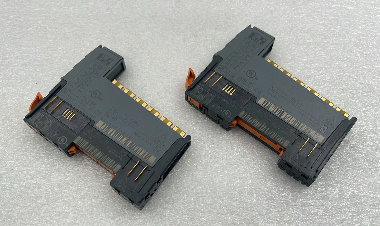 [LOT 2 PCS] B&R Automation X20 DS 1319 Digital Control Module W/ X20 BM 11