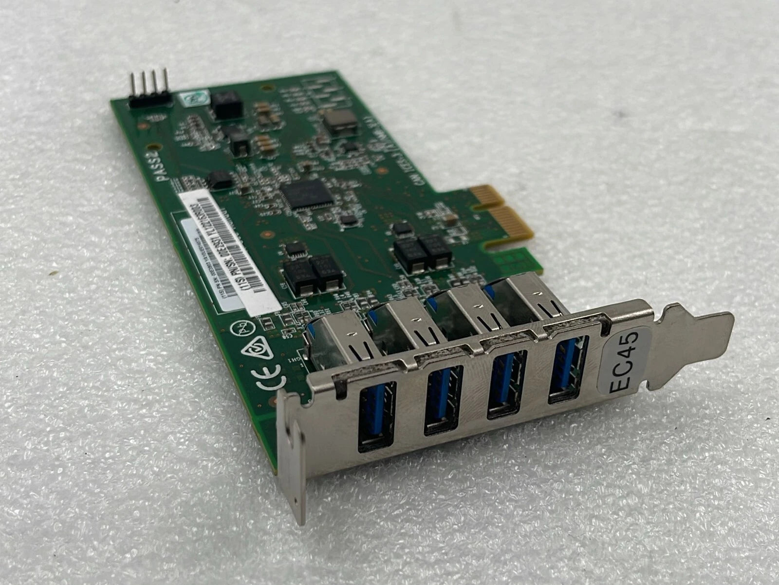 IBM 00E2931 00E3903 PCIE2 LP 4-Port USB 3.0 Adapter Card 1