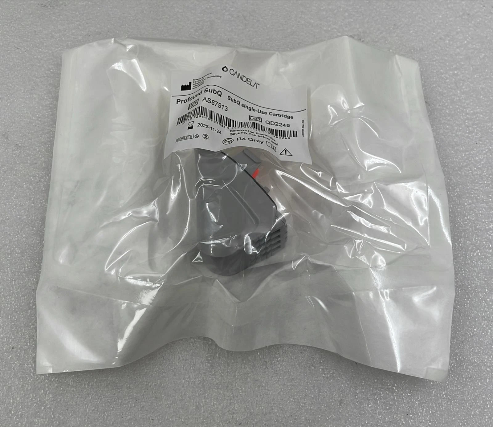 6 PACK- Syneron Candela Profound SubQ Single-Use Cartridge KT76663 Tip AS87913