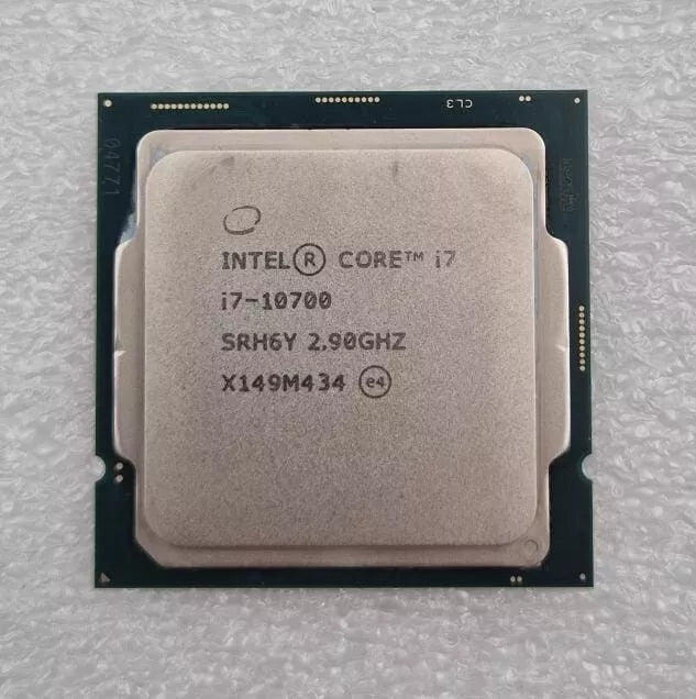 INTEL CORE i7 i7-10700 SRH6Y 2.90GHZ 8-Core Socket LGA 1200 CPU Processor