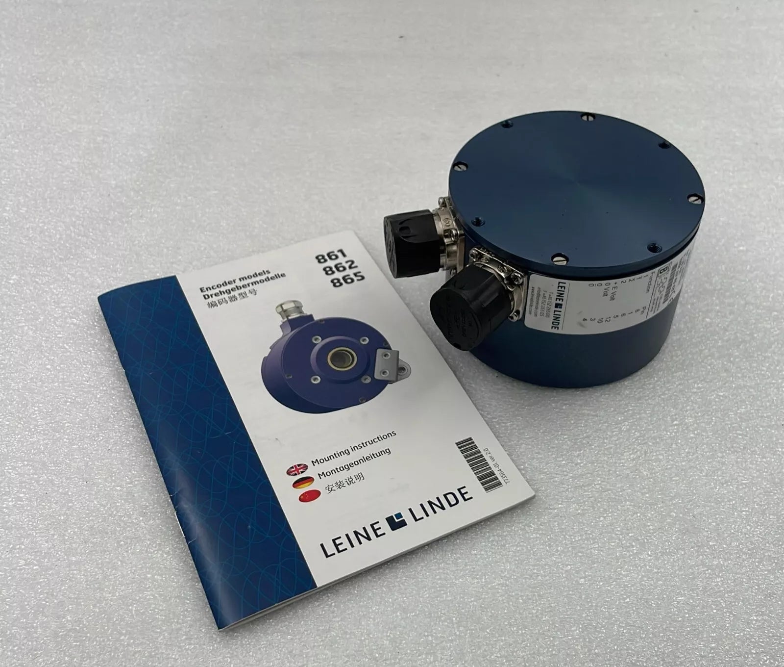 Leine & Linde XHI Heavy Duty Encoder 865078194-10000 industrial rotational feedback encoder