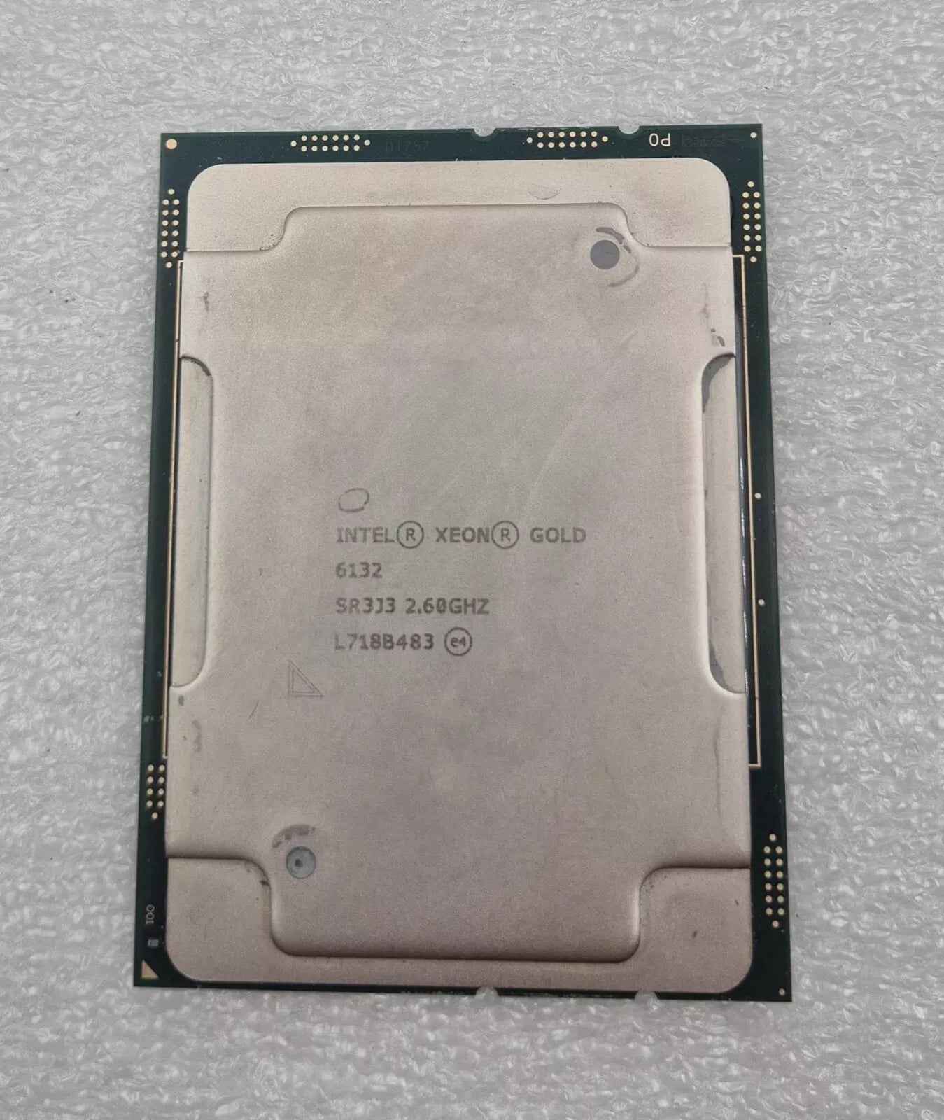 [LOT 2 PCS] Intel Xeon Gold 6132 SR3J3 2.60GHz LGA3647 14-Core CPU Processor