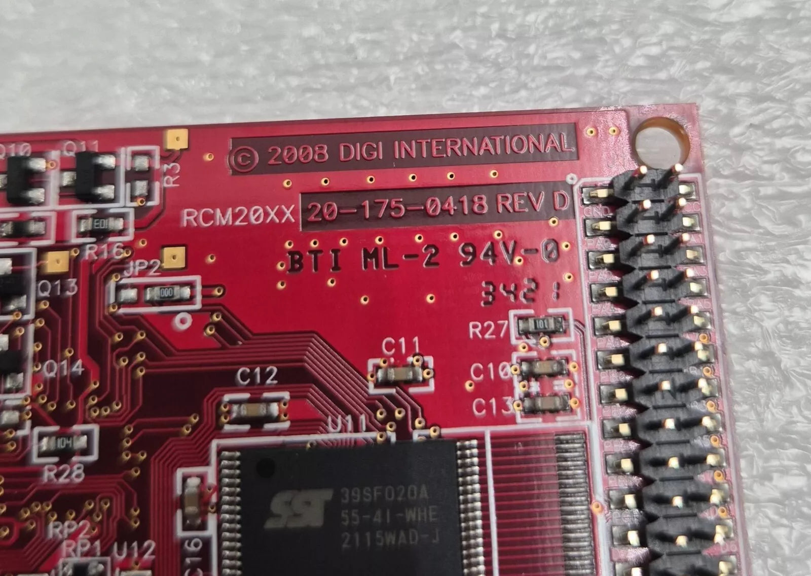 Digi International RCM20XX (1P) 20-101-0383 Rabbit Board Micro Controller