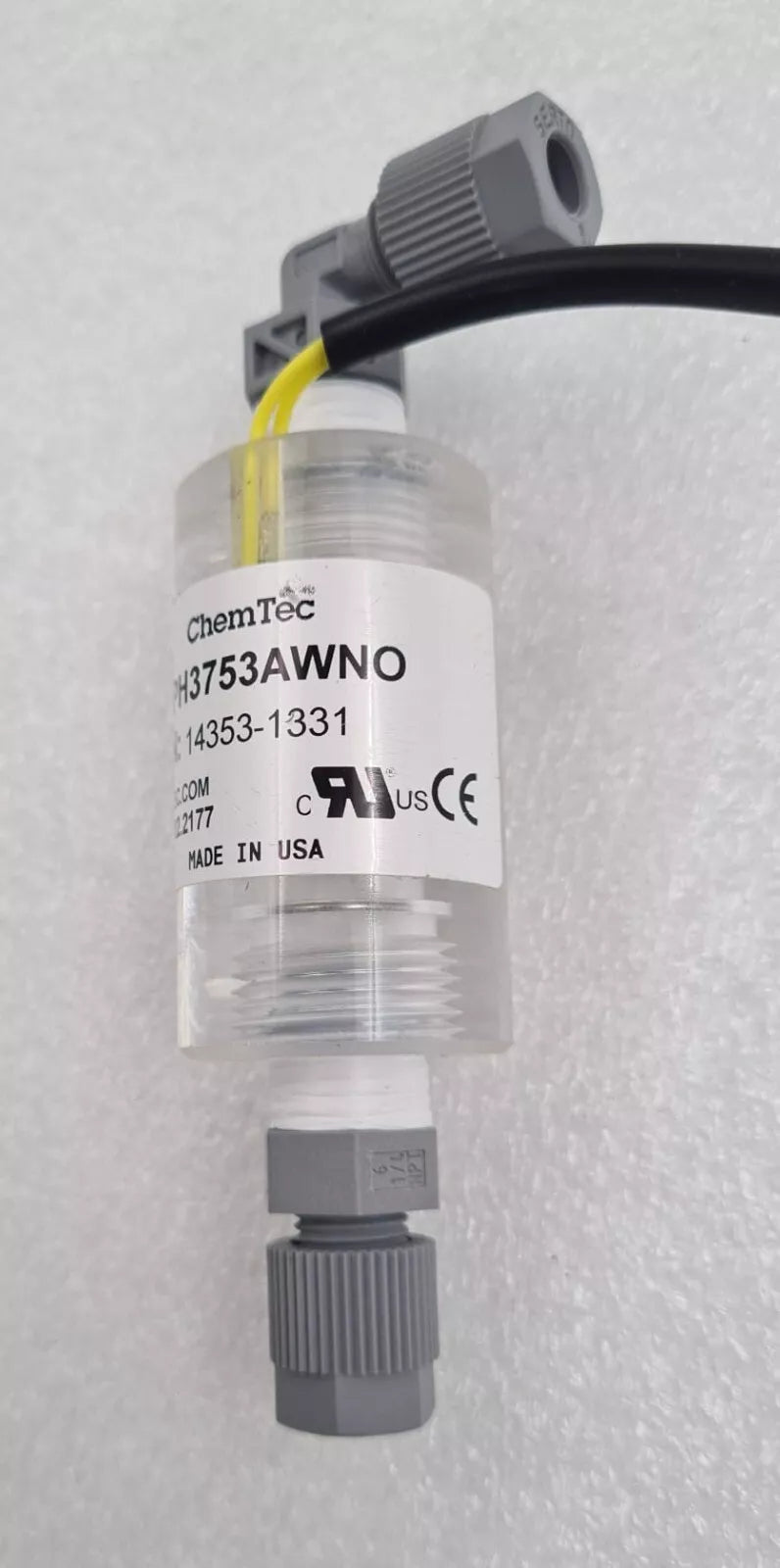 NEW - ChemTec LPH Sereis LPH3753AWNO Liquid Monitor Water Flow Switch