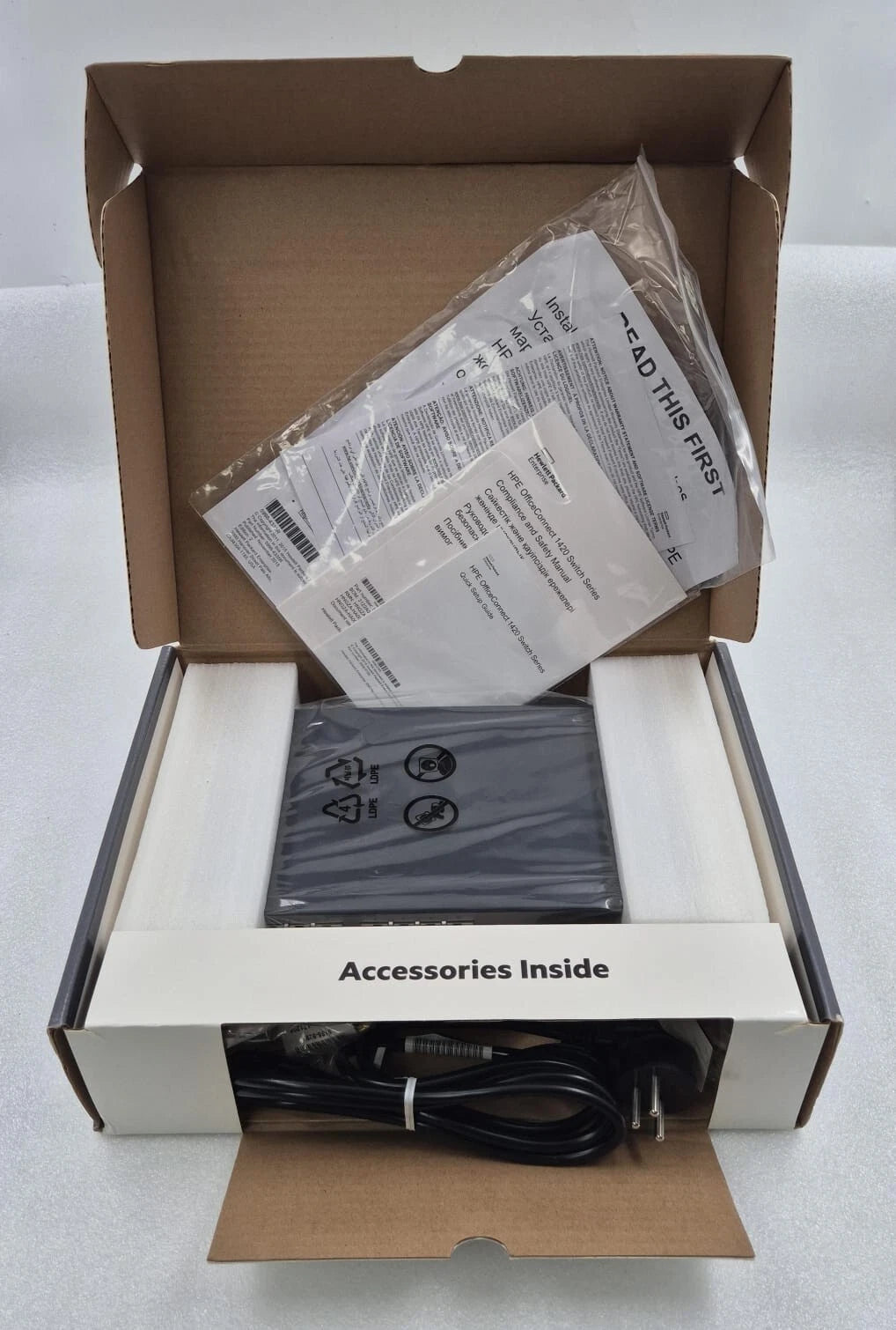 *NEW* HPE OfficeConnect 1420 Series Switch JH016A 16G 16-Port Gigabit Switch