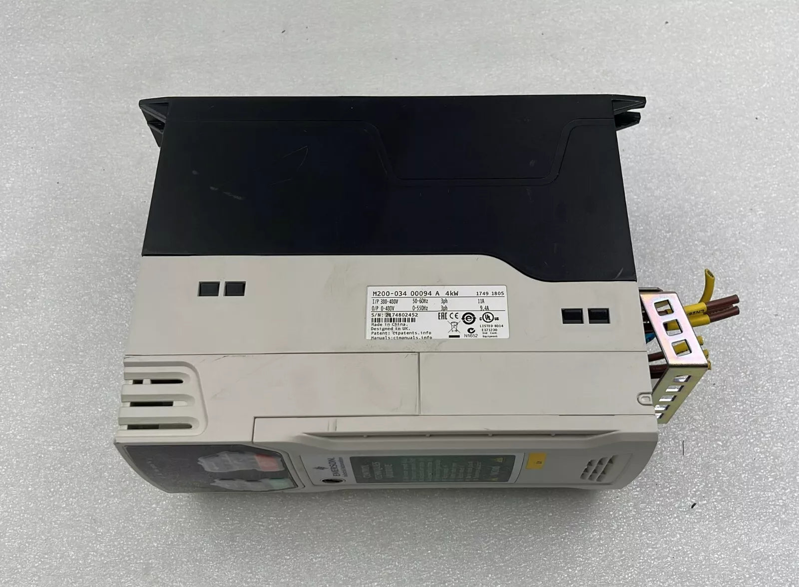 Emerson Nidec Control Techniques Undrive M200-034 00094A