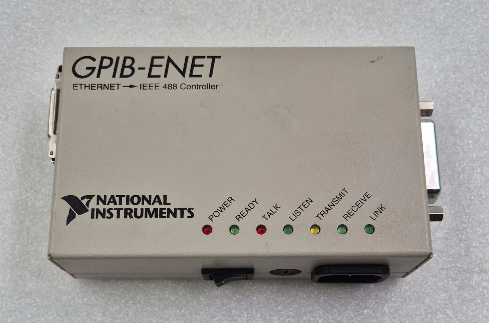 NATIONAL INSTRUMENTS GPIB-ENET Ethernet to IEEE 488 Controller 181950L-31 230V