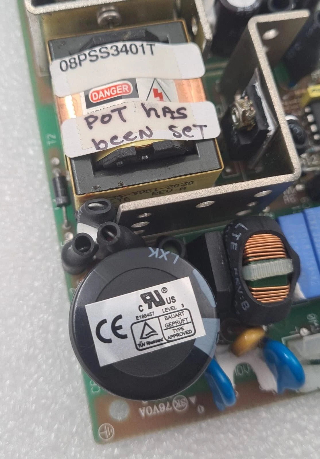 TP TOTAL POWER PRINTED CIRCUIT BOARD PPS40-T1 (11B) PPS40/65-A 08PSS3401T