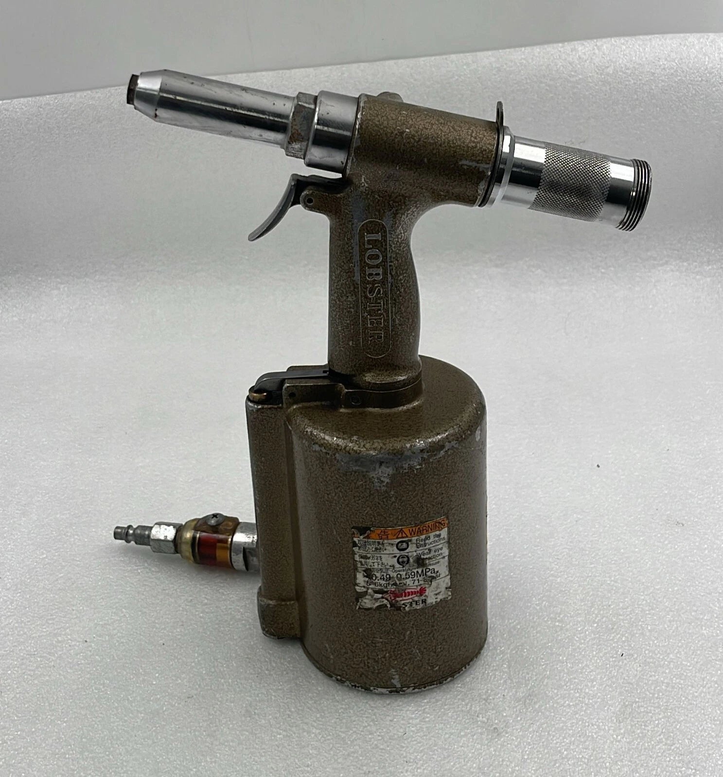 LOBSTER AR-021-EX Hydro Pneumatic Rivet Vacuum System 0.49~0.59 MPa