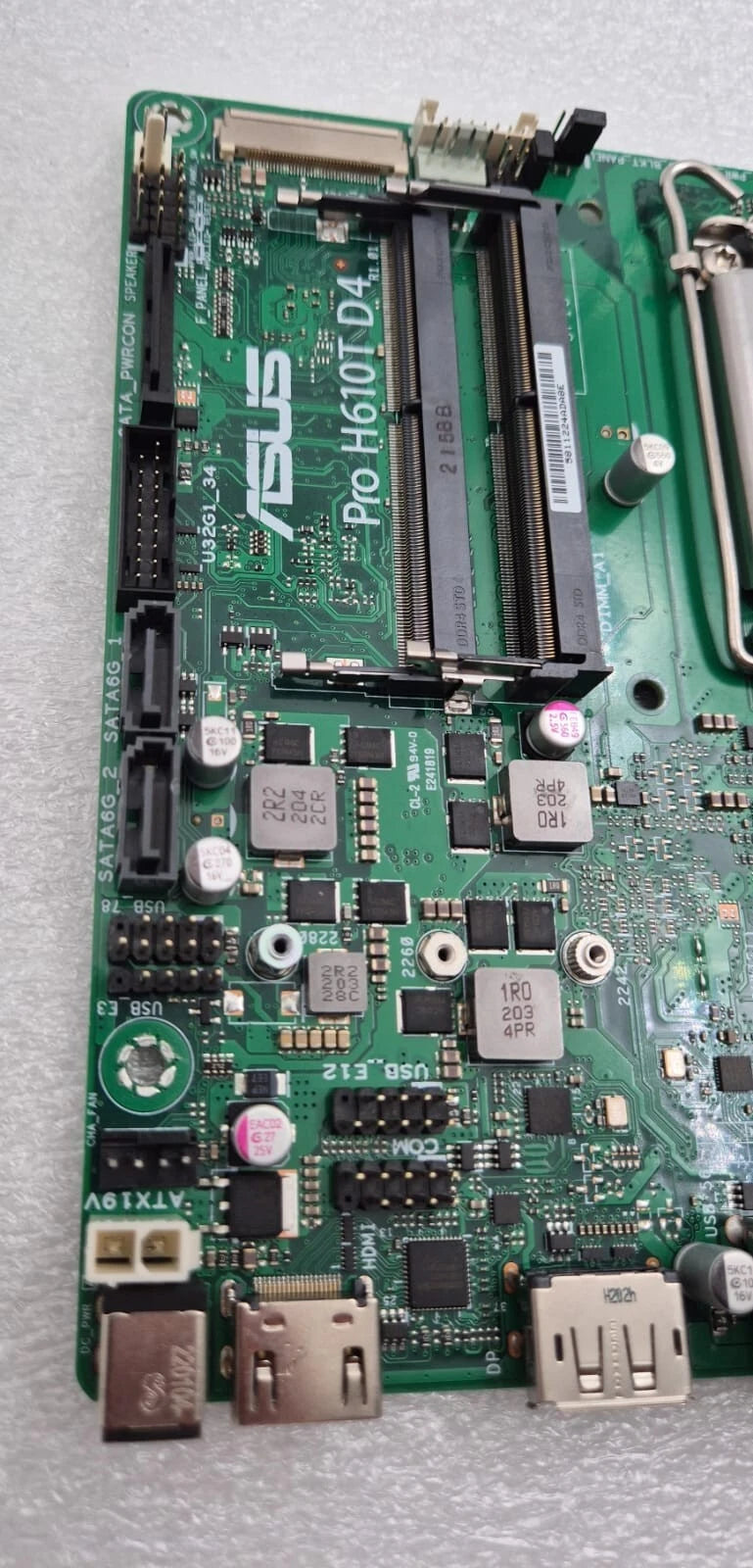 ASUS Pro H610T D4-CSM LGA 1700 Mini ITX DDR4 Intel Motherboard