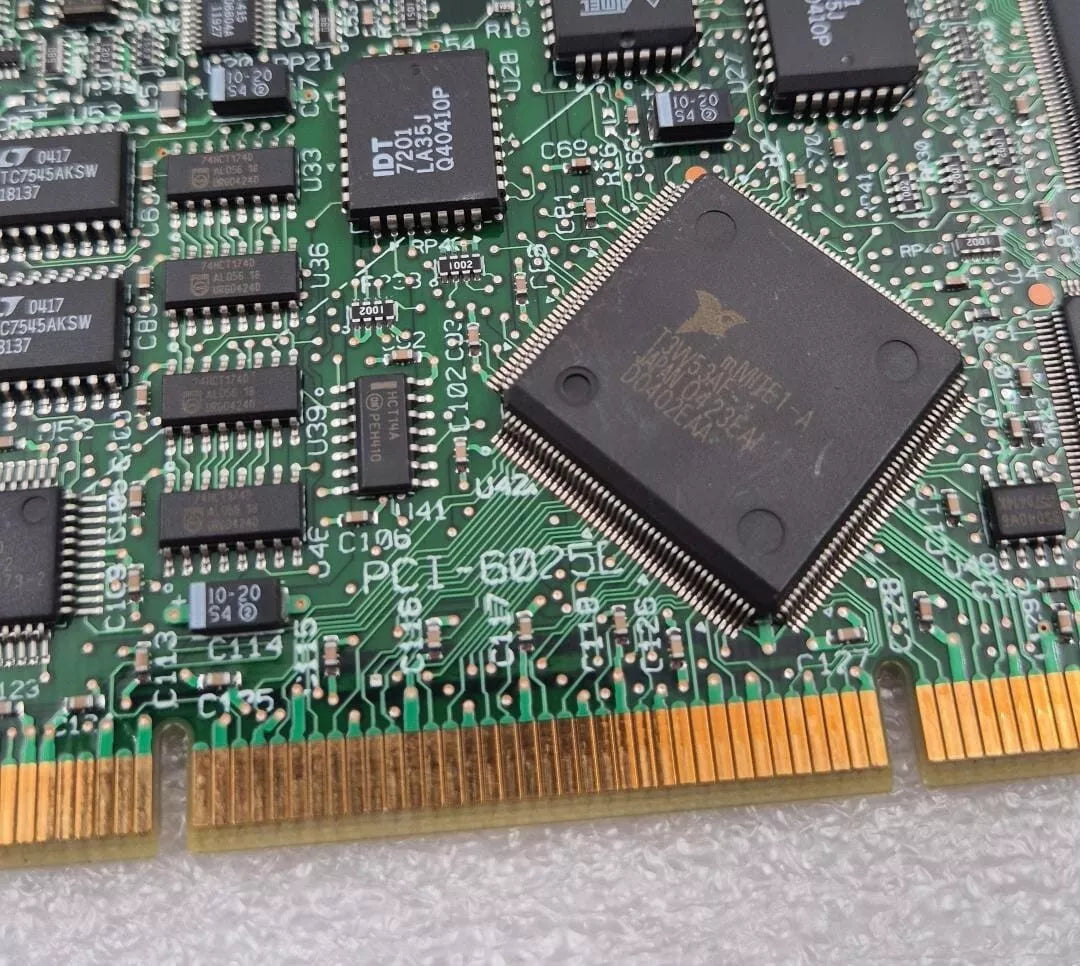 National Instruments NI PCI-6025E 187573C-01 multifunction DAQ I/O card
