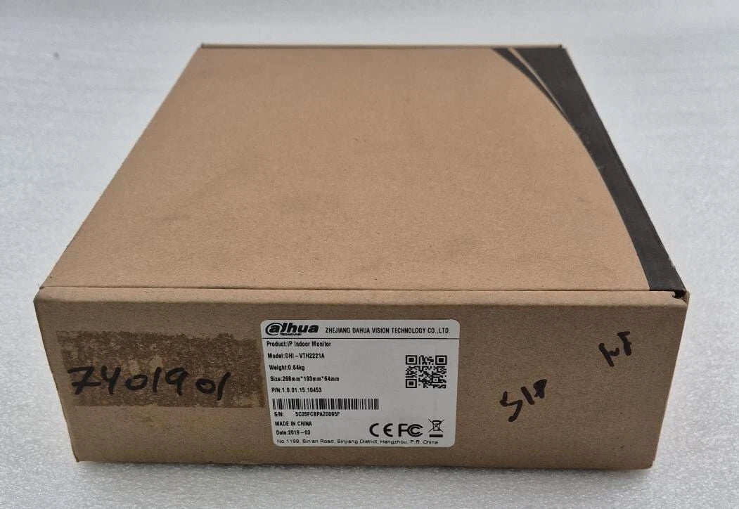 Dahua IP Indoor Monitor DHI-VTH2221A 7" TFT Network Video Intercom Phone System