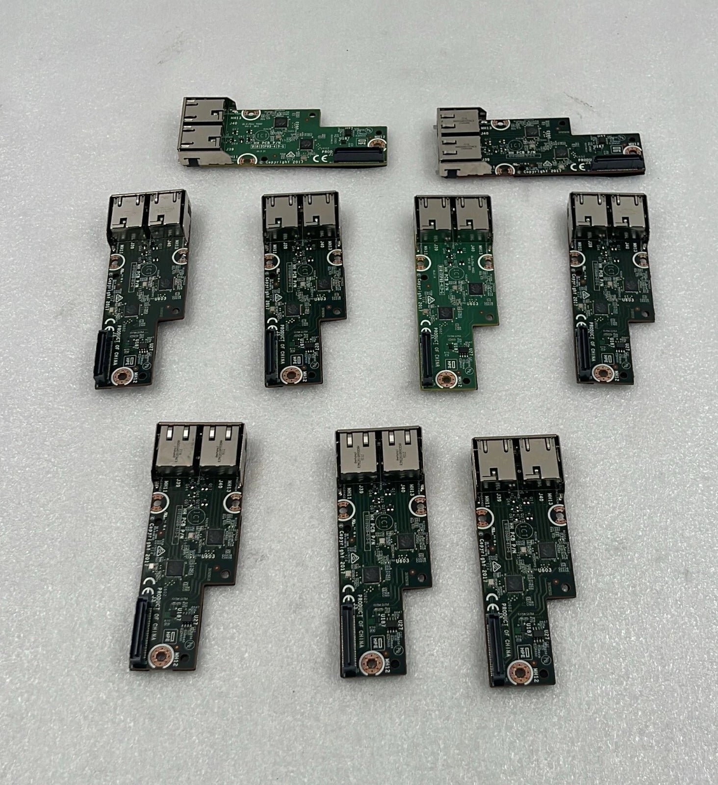 [LOT 9 PCS] HP 872161-001 1GB 2-PORT 368FLR-T ADAPTER - 856161-001