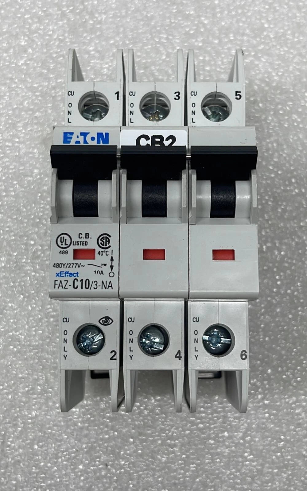 EATON FAZ-C10/3-NA Miniature Circuit Breaker
