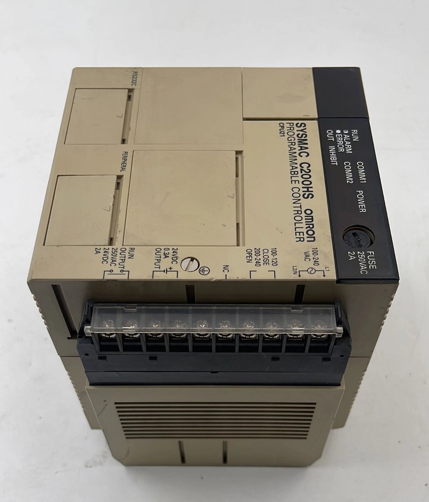 OMRON Sysmac C200HS Programmable Controller C200HS-CPU21-EC