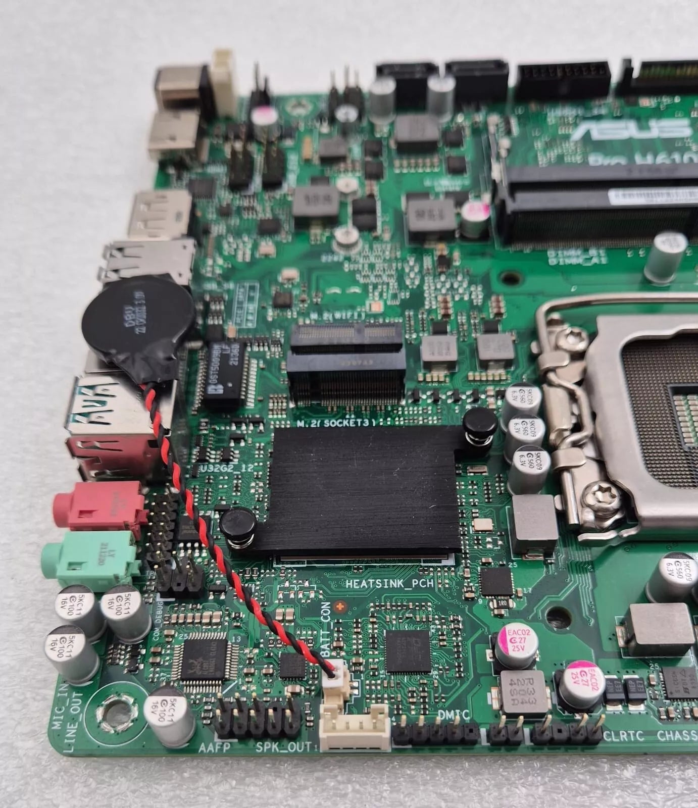 ASUS Pro H610T D4-CSM LGA 1700 Mini ITX DDR4 Intel Motherboard