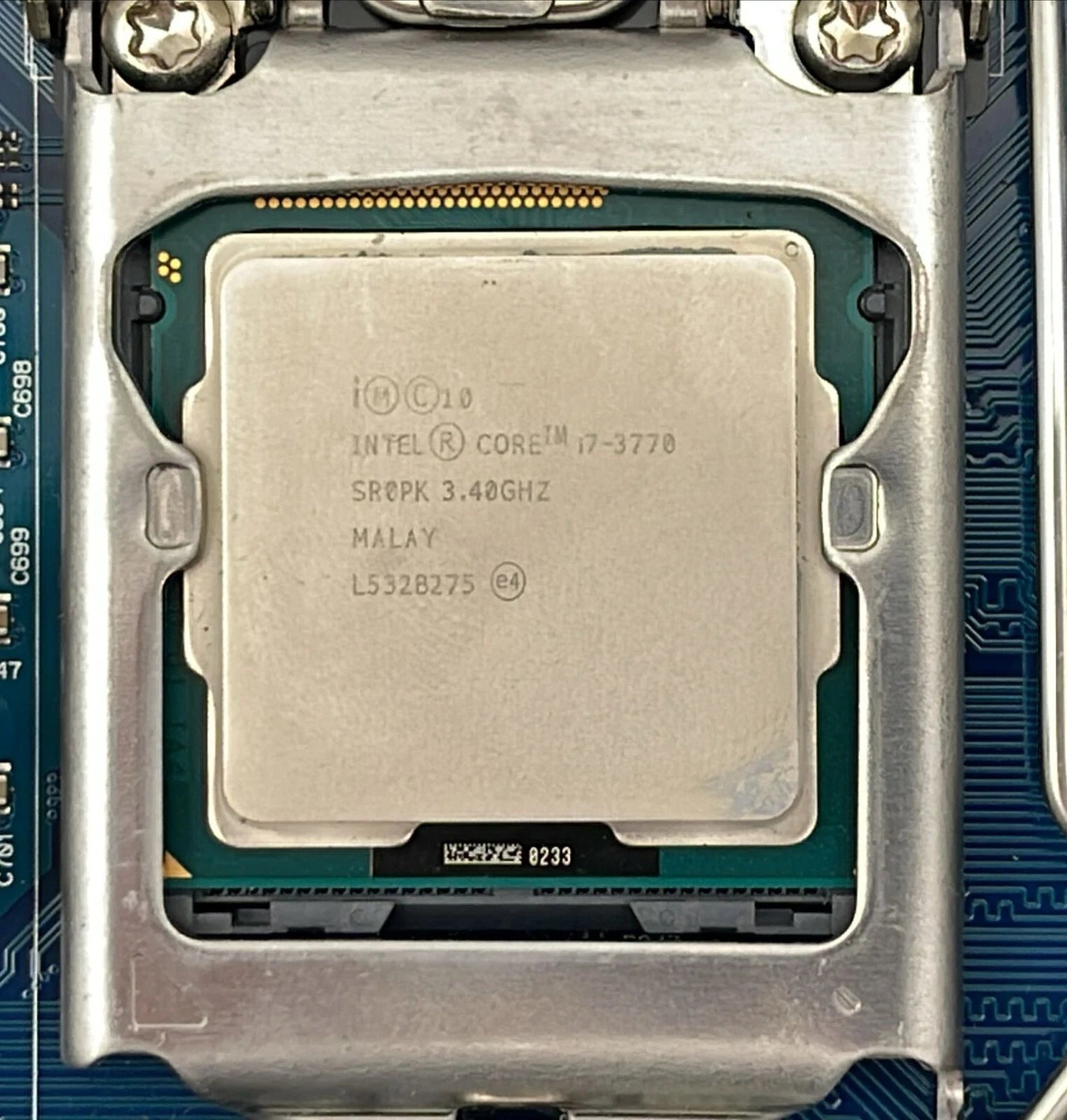 Kontron KTQ77/FLEX Motherboard PCB 30101611 W/ Intel i7-3770 3.4 GHz