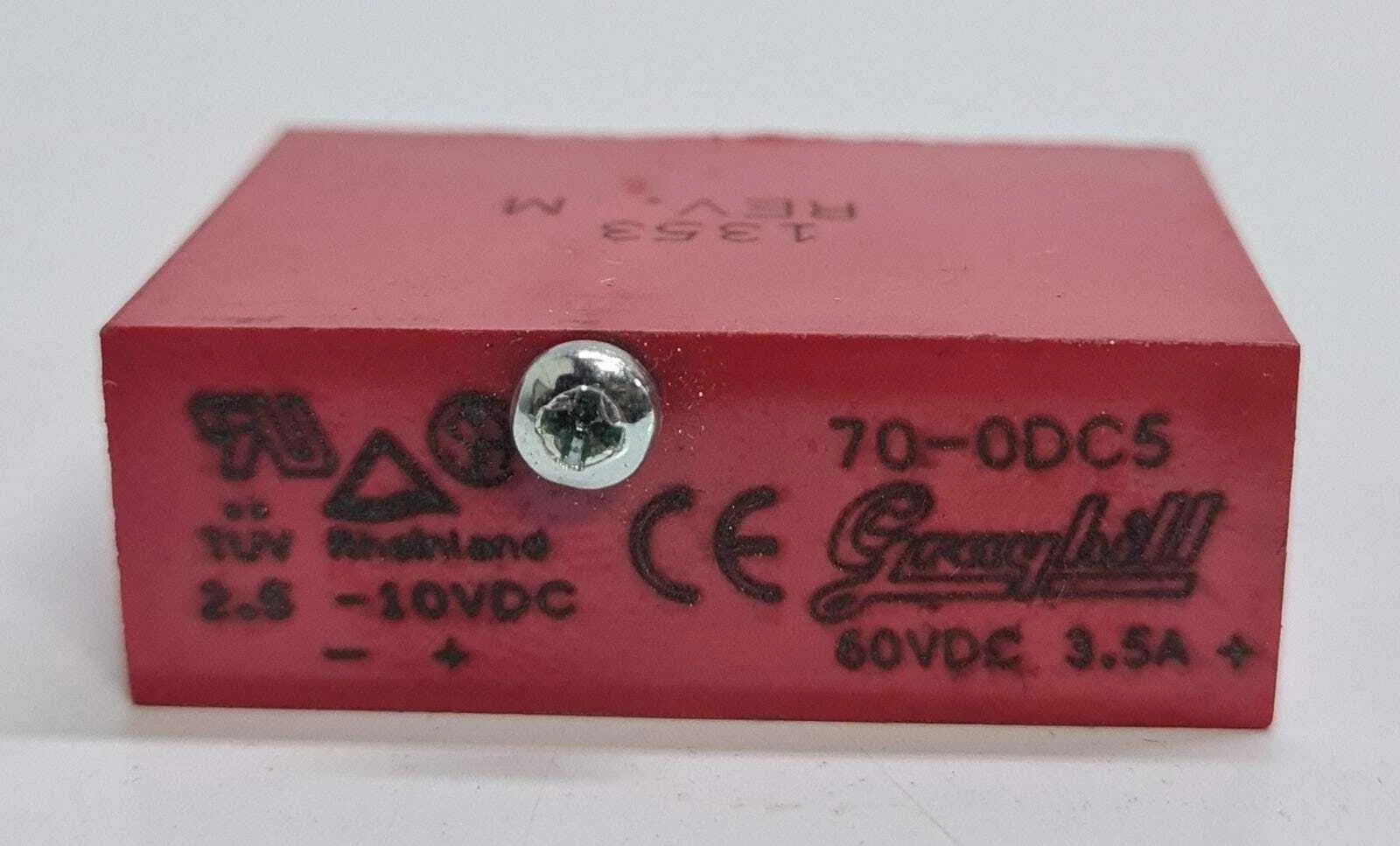 [LOT OF 8] Grayhill 70-ODC5 RELAY 2.5-10 VDC IN - 60VDC 3.5A OUTPUT