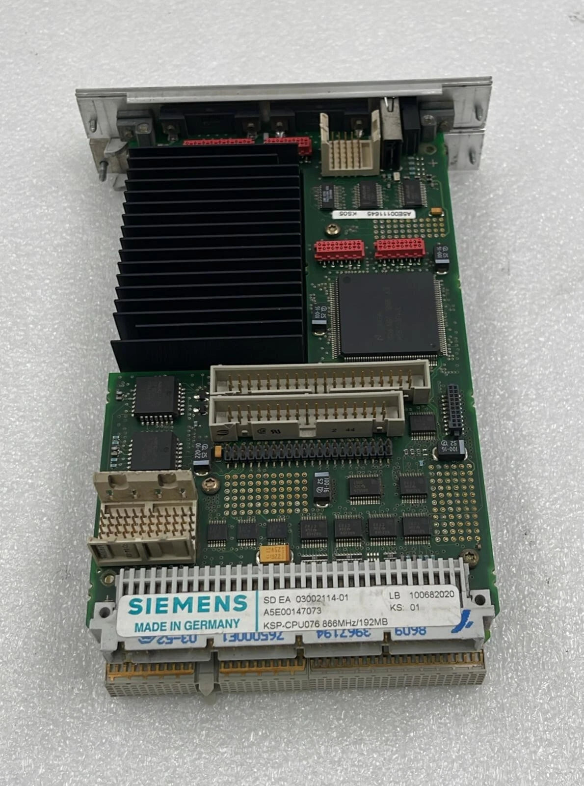 Siemens KSP-CPU076 A5E00147073 SD EA 03002114-01 CPU Module 866MHz / 192MB