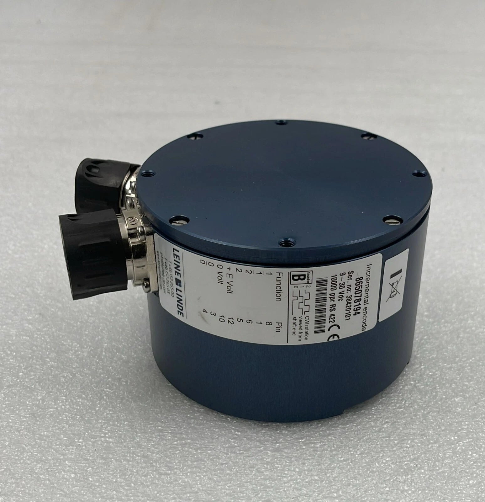 Leine & Linde XHI Heavy Duty Encoder 865078194-10000 industrial rotational feedback encoder