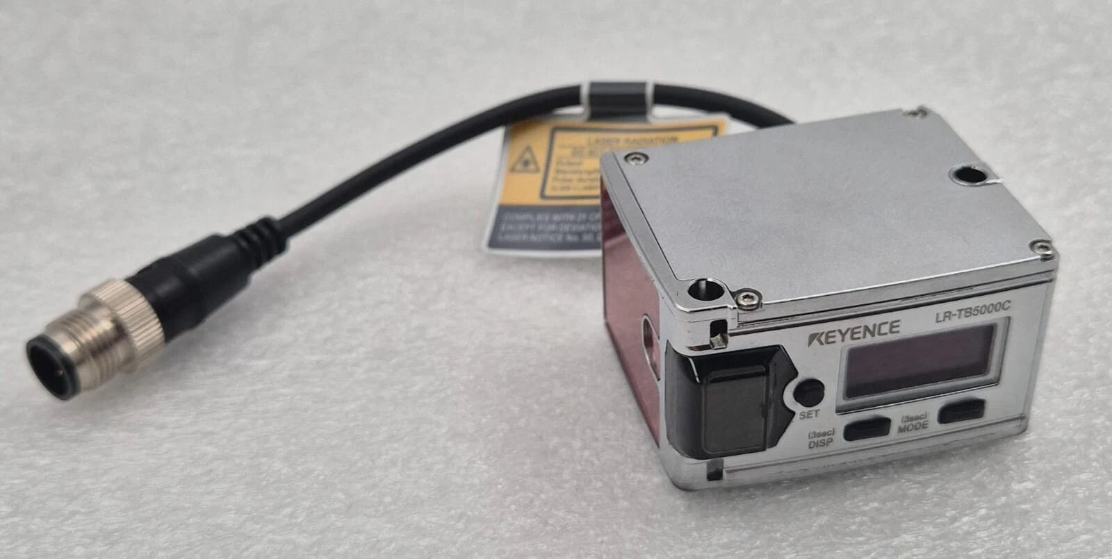 KEYENCE LR-TB5000C laser distance sensor with IO-Link and 660nm laser