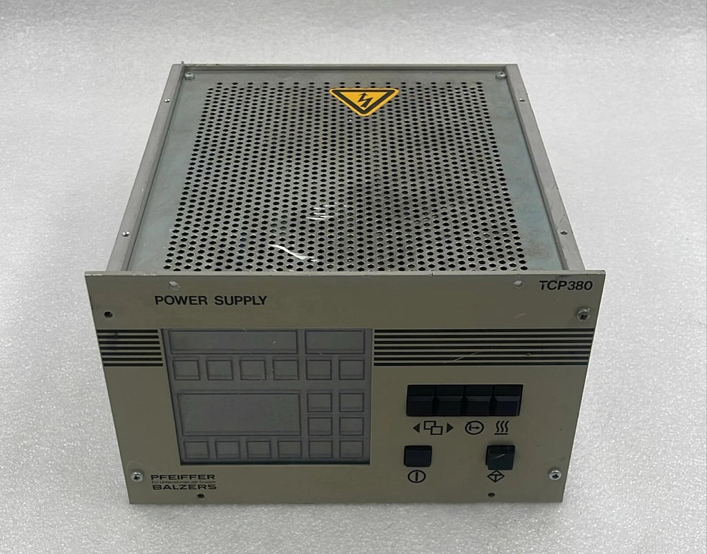 Pfeiffer Balzers TCP 380 Power Supply PM C01 490 Turbo Pump Controller