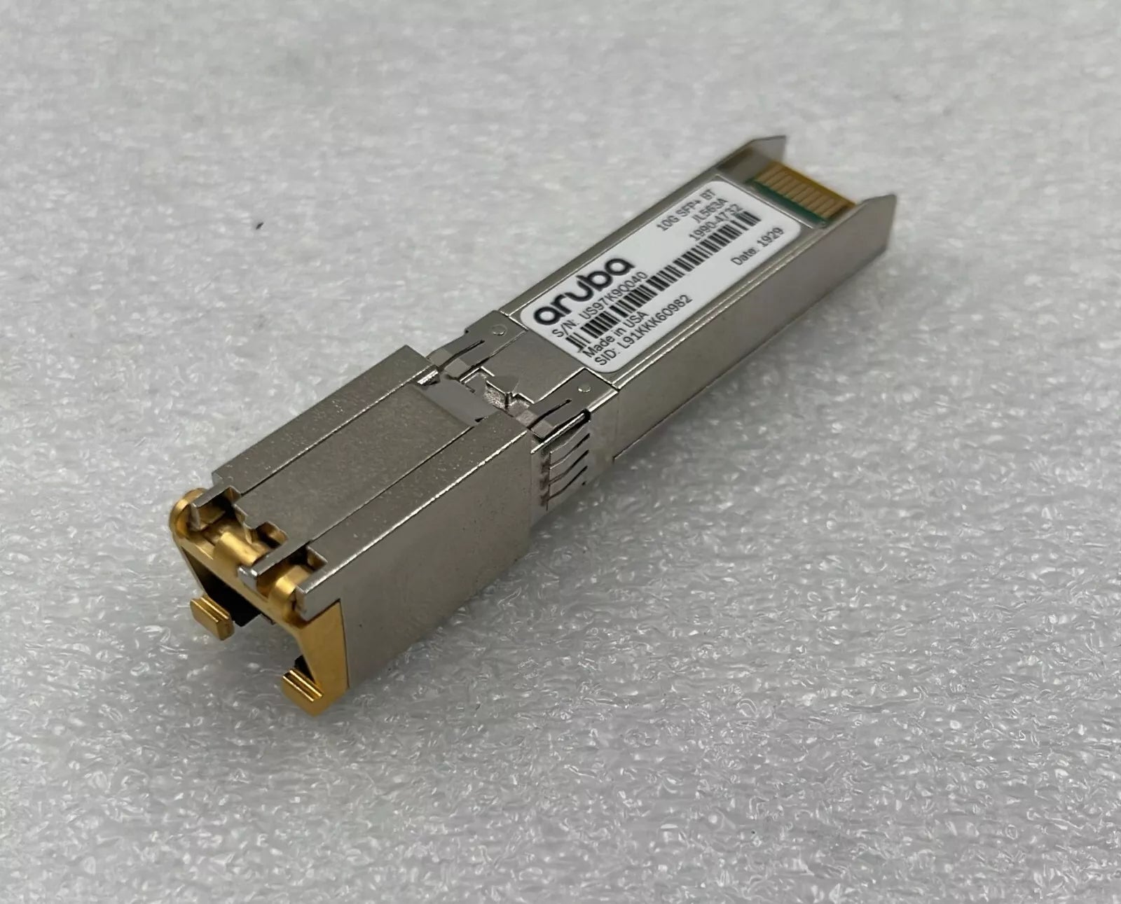 HPE Aruba JL563A 1990-4732 10G SFP+ BT Transceiver Module Ethernet