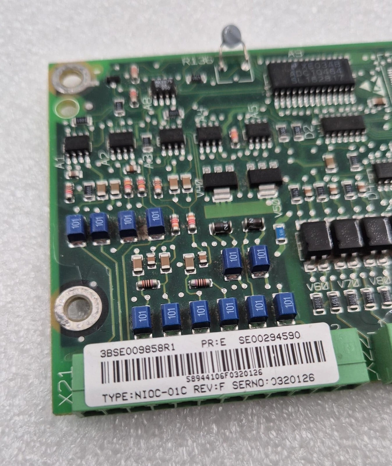 ABB NI0C-01C 3BSE009858R1 Control Board Fiber Optic PCB