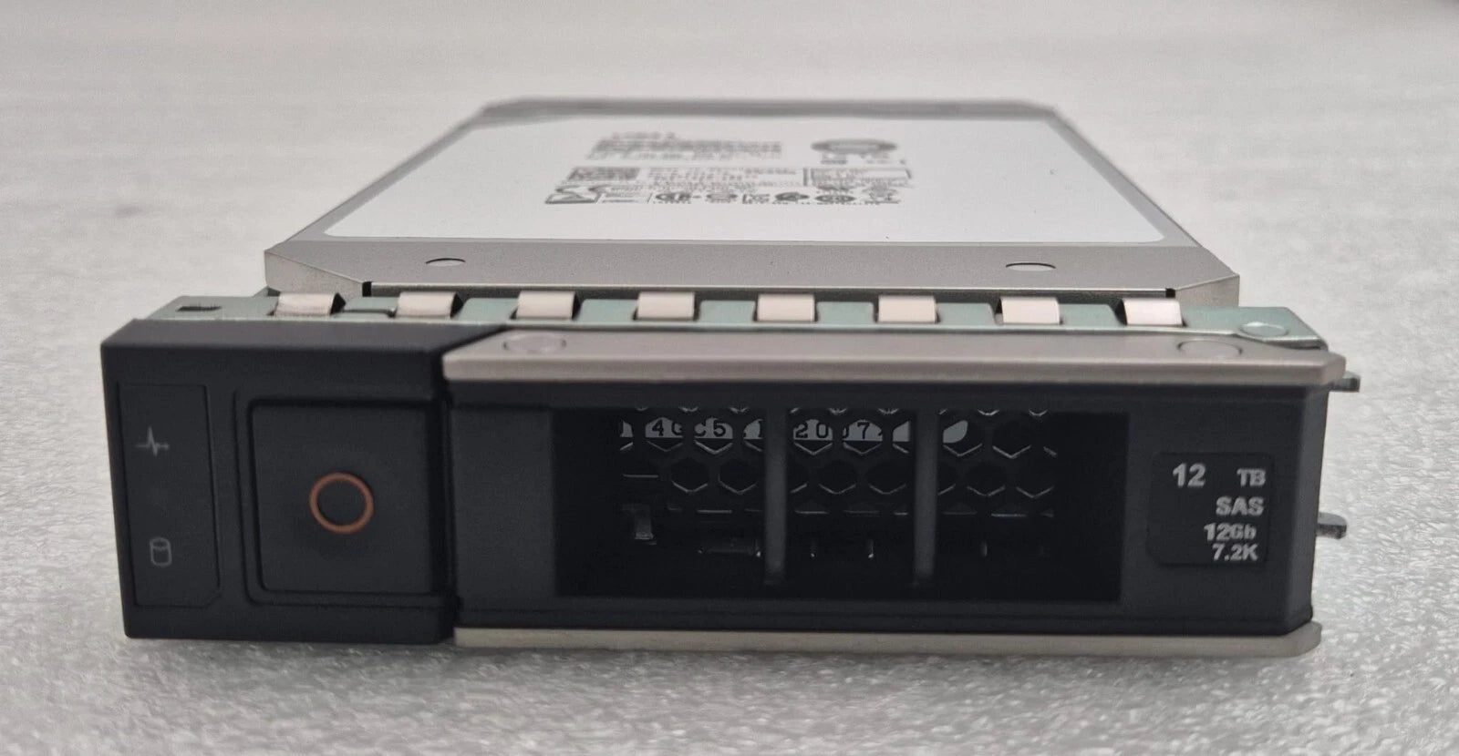 Dell 12TB SAS 12Gbps 3.5" 512e 7.2K HDD 0KFJ7G MG07SCA12TEY HDEPM41DAB51 W Caddy