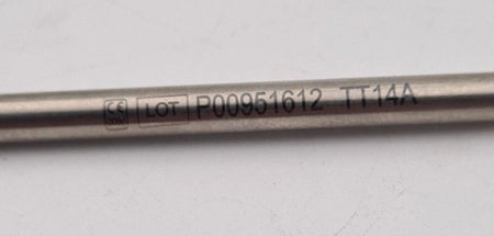 TT14A model marking and lot number close-up