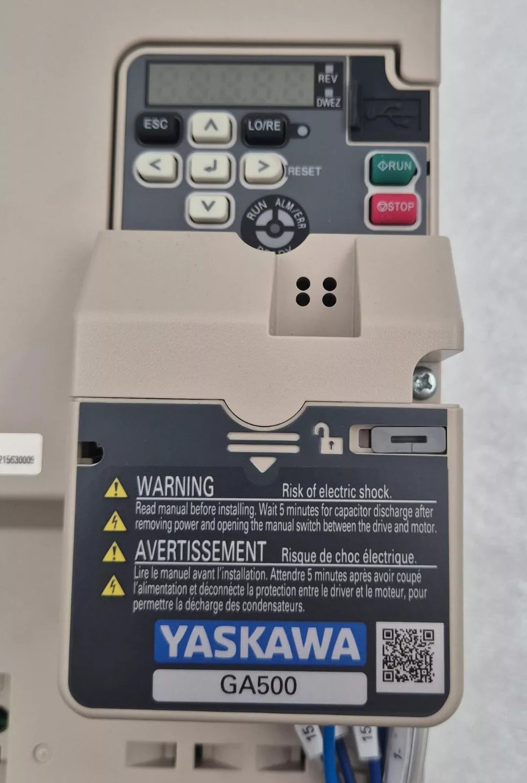 YASKAWA GA500 GA50C4018EBA CIPR-GA50C4018EBAA-BAAASA Frequency Inverter 400V