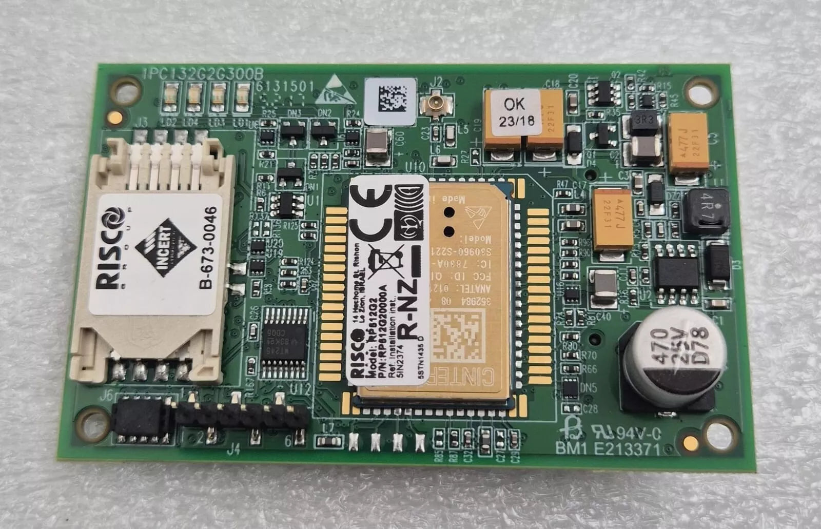 NEW KIT - Risco RP512G2 RP512G20000A R-NZ M.S 2G for Metal Box + Ant. PCB Module