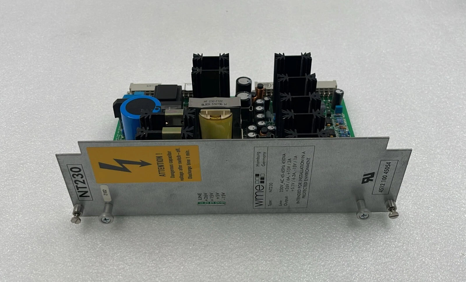 Philips Power Supply PCB Board 4512 100 45054 WME NT230 Z102