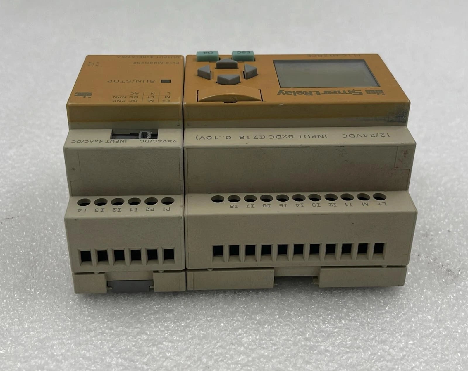 Idec Smart Relay FL1C-H12RCE W/ FL1B-M08D2R2