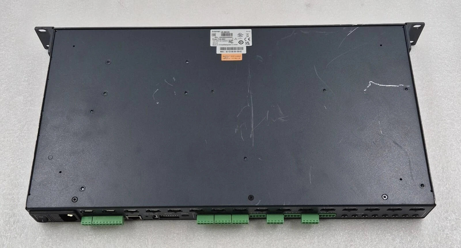 KRAMER VS-88H2A 4K HDMI 8x8 Matrix Switcher **FOR PARTS" #1