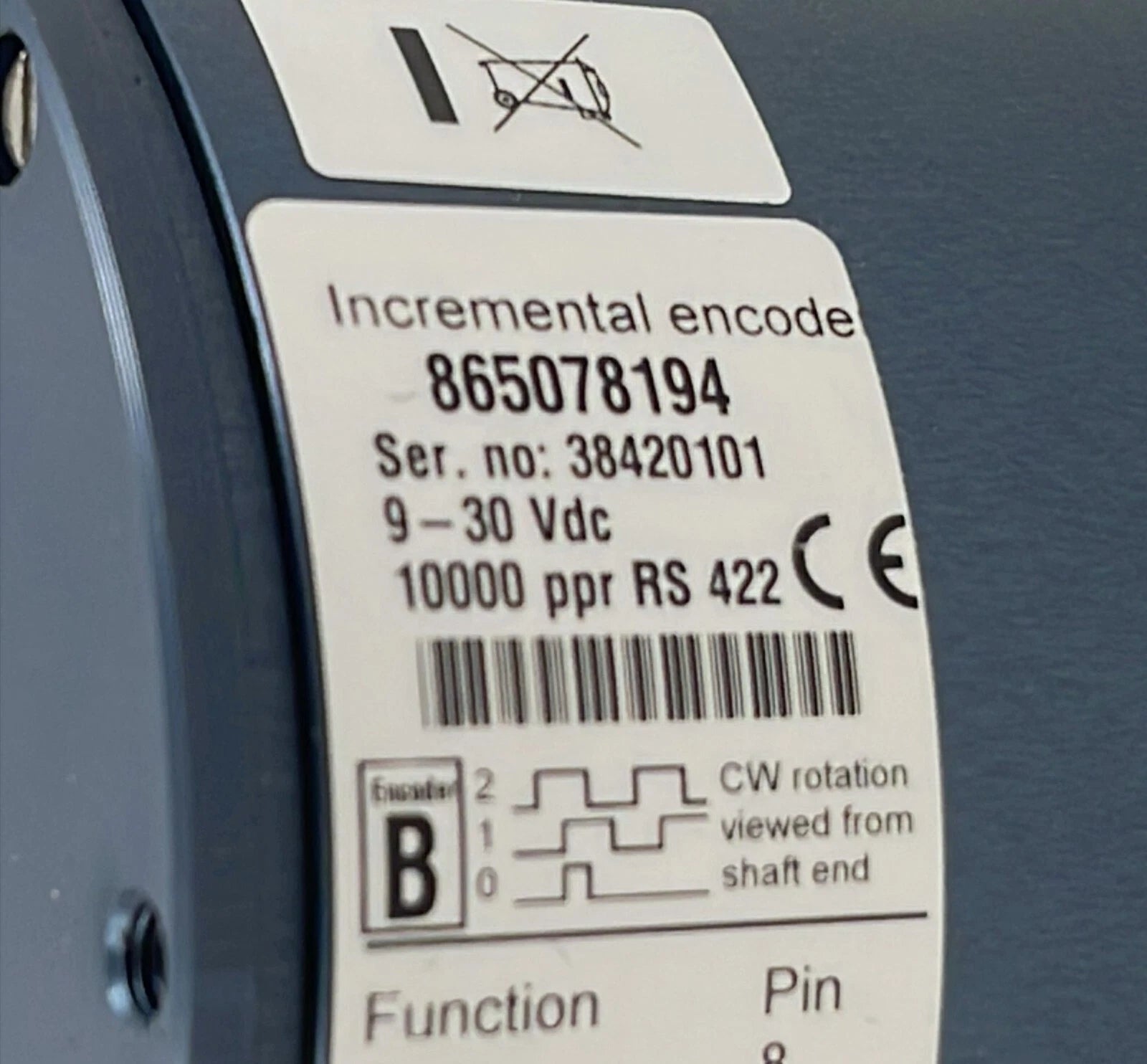 Leine & Linde XHI Heavy Duty Encoder 865078194-10000 industrial rotational feedback encoder