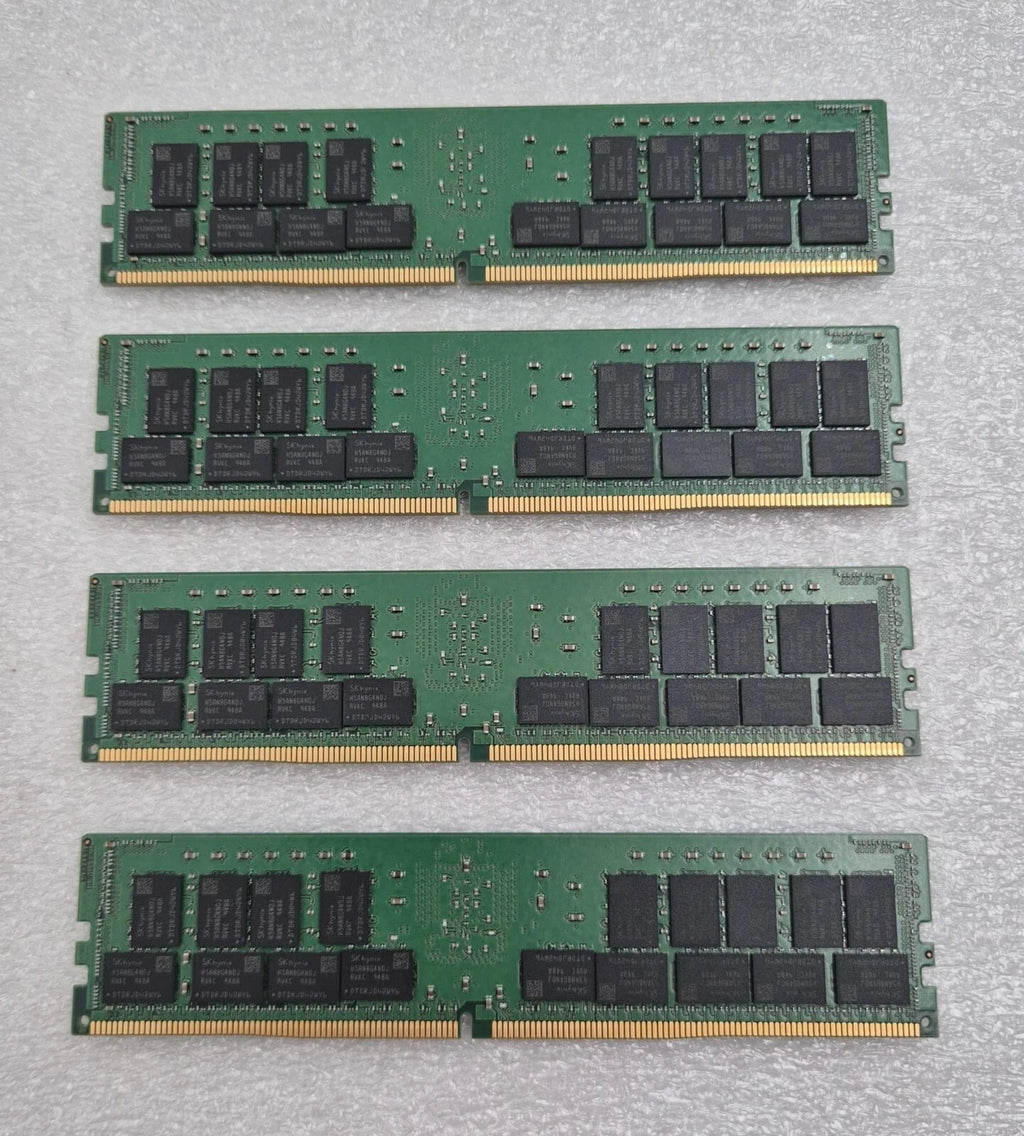 [LOT OF 4] SK hynix 32GB 2Rx4 PC4-2666V HMA84GR7DJR4N-VK DDR4 SERVER RAM Memory