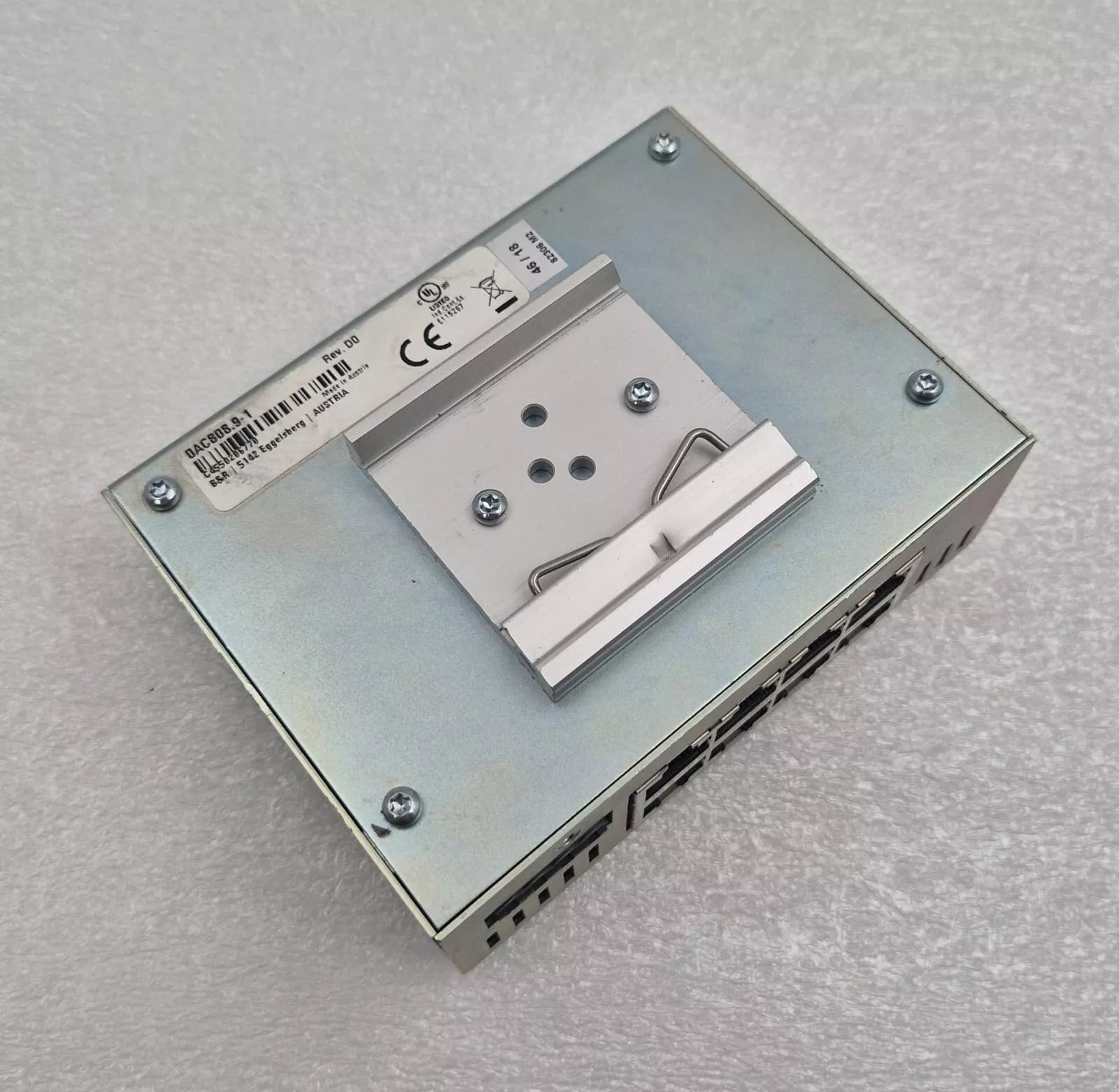 B&R Automation 0AC808 0AC808.9-1 Rev. D0 8-Port Industrial Ethernet Switch Hub